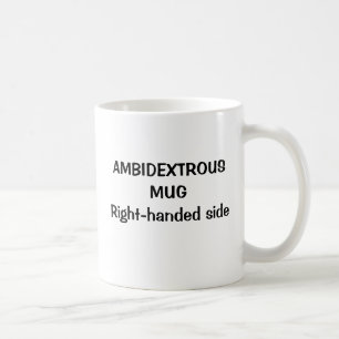 De Café Taza ambidextra