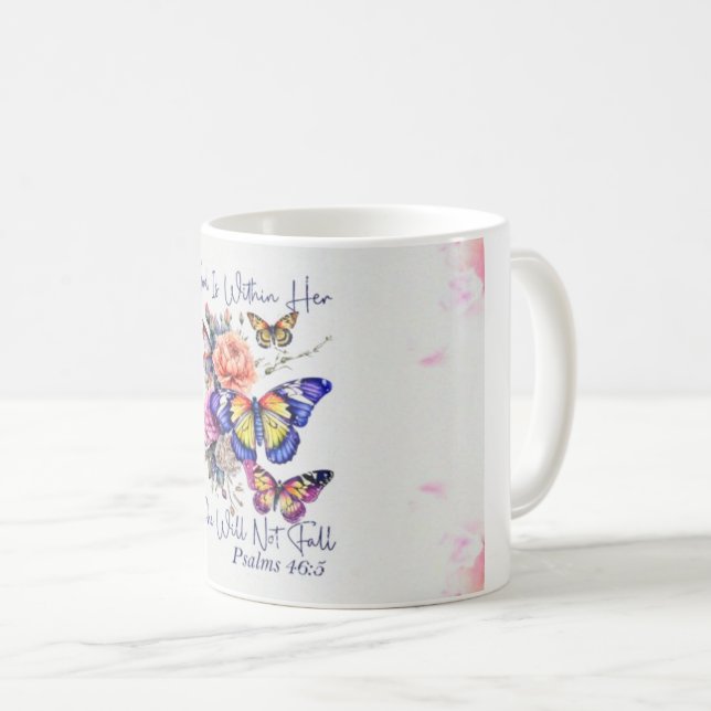 De Café Taza Ambient Salmo 46:5  (Anverso derecho)