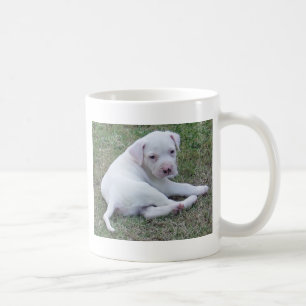 De Café Taza americana del perrito del bulldog