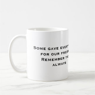 De Café Taza americana orgullosa