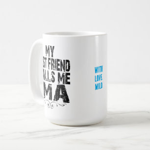 De Café Taza Amiga IMA Mamá Judía quiero a hija hijo