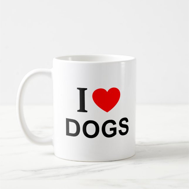 De Café Taza - Amo a los perros (Izquierda)