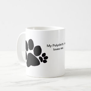 De Café Taza - amor polidáctilo del gato