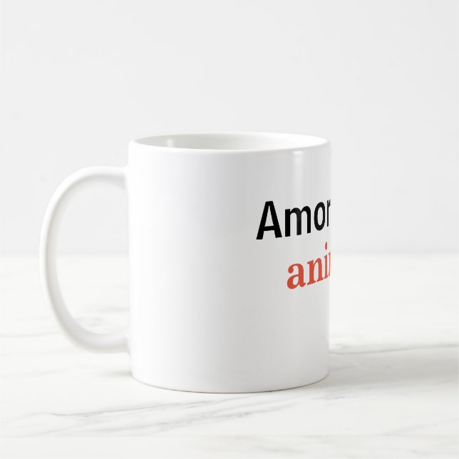 De Café Taza amor por los animales (Izquierda)