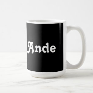 De Café Taza Ande