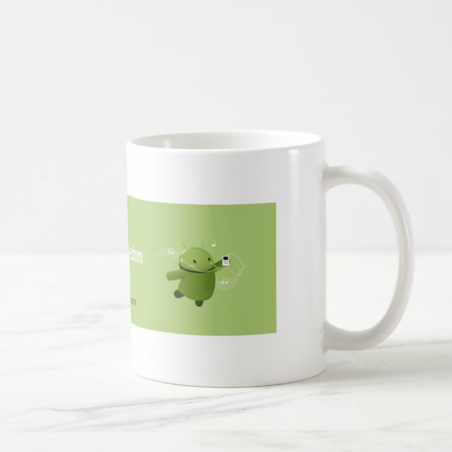 De Café Taza androide (Derecha)
