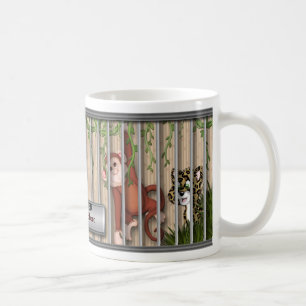DE CAFÉ TAZA - ANIMALES DEL PARQUE ZOOLÓGICO - ENCARGADO