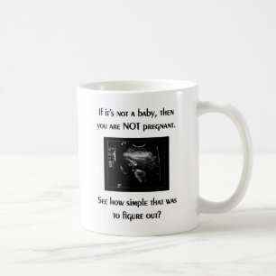 De Café Taza antiabortista (ultrasonido del bebé)