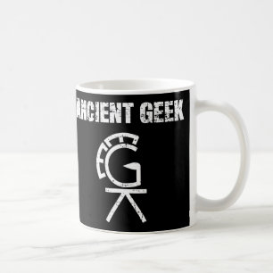 De Café Taza antigua del rompecabezas del friki