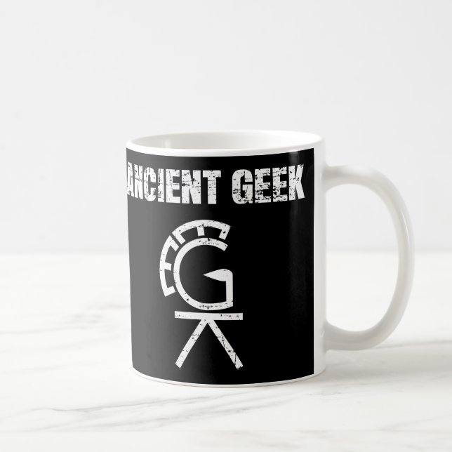De Café Taza antigua del rompecabezas del friki (Derecha)