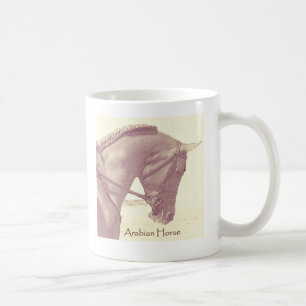De Café Taza árabe del caballo