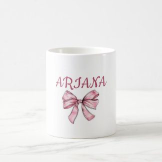 De Café Taza Arco Rosa Texto Personalizado
