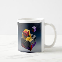De Café Taza arte geometrico