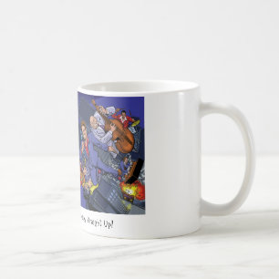 De Café Taza ascendente recta