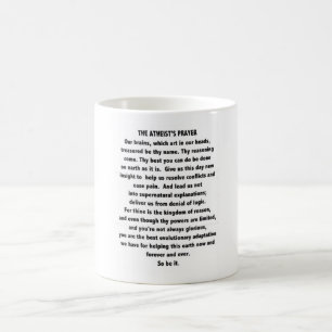 De Café Taza atea del rezo