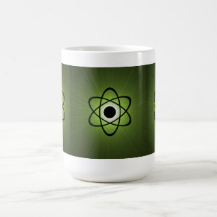 De Café Taza atómica Nerdy, verde
