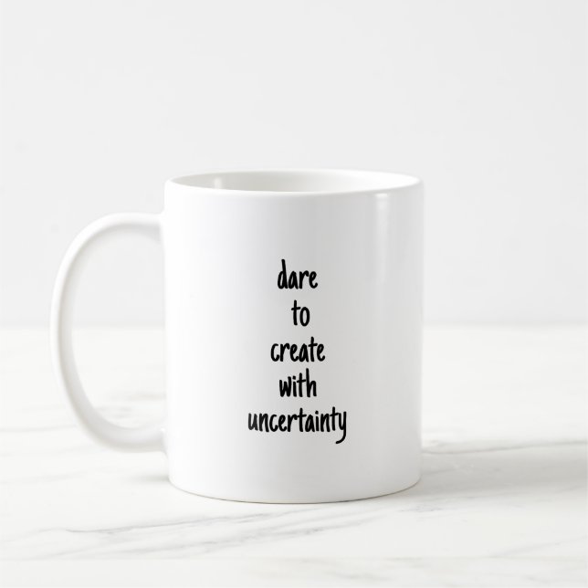 De Café Taza Atrévete a Crear (Izquierda)