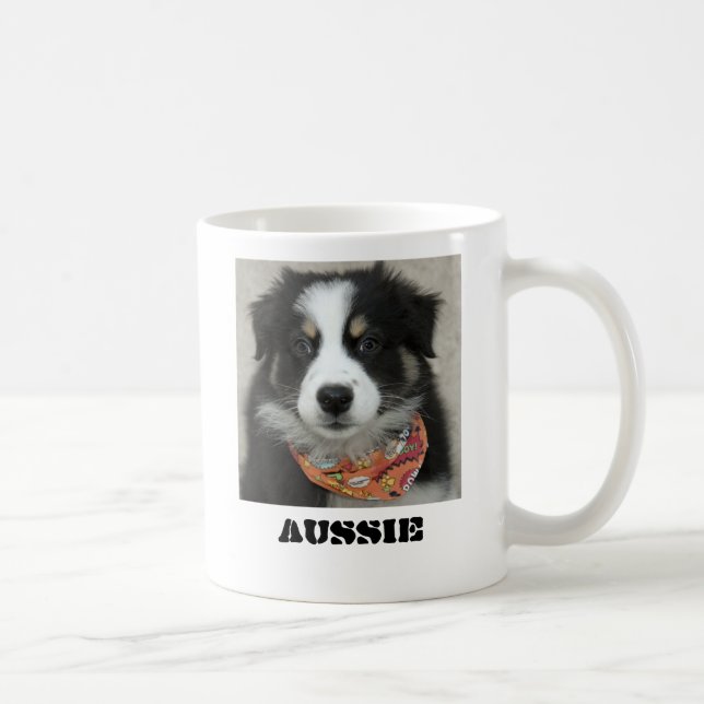 De Café Taza australiana del pastor (Derecha)