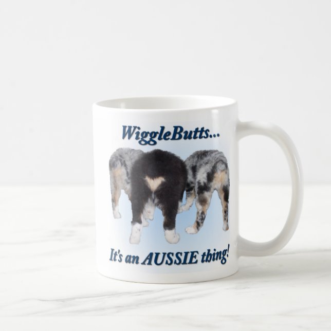 De Café Taza australiana del pastor (Derecha)