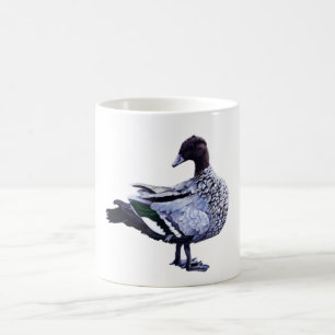 De Café Taza australiana del pato