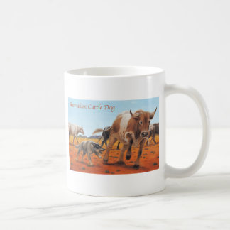 De Café Taza australiana del perro del ganado
