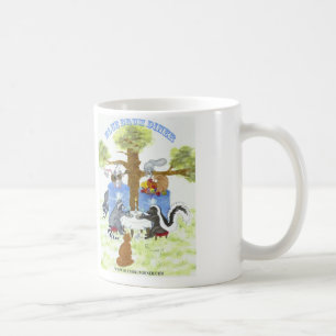 De Café Taza azul del comensal del tambor