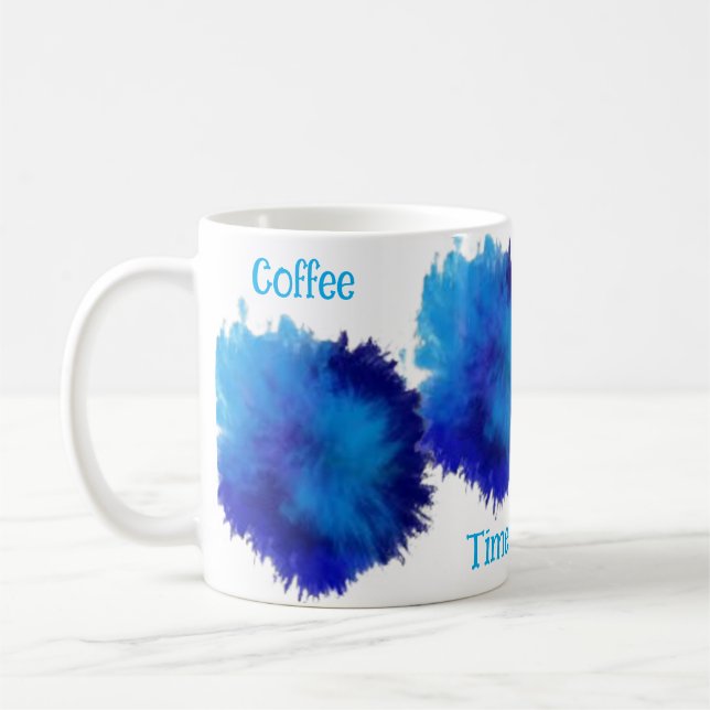 De Café Taza azul deseo  (Izquierda)
