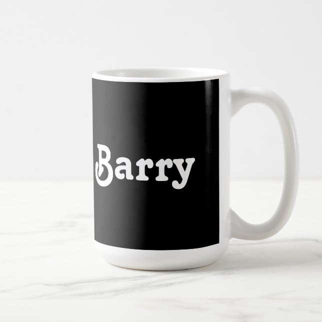 De Café Taza Barry (Derecha)