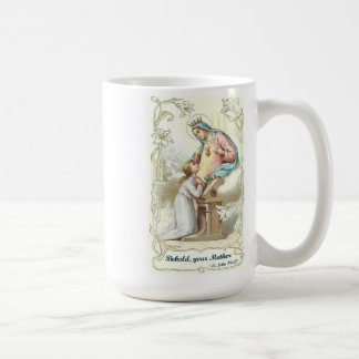 De Café Taza bendecida del Virgen María