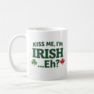De Café Taza Besame Soy Irlandés Eh