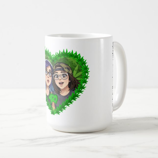 De Café Taza Betty y Val (Anverso derecho)