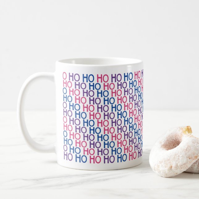 De Café Taza Bi Pride Ho Ho Ho (Con donut)