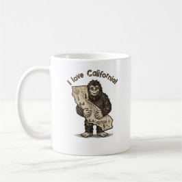 De Café Taza Bigfoot ama California