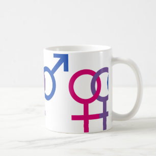De Café Taza bisexual del orgullo