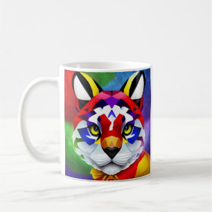 De Café Taza blanca Alexander's Cat