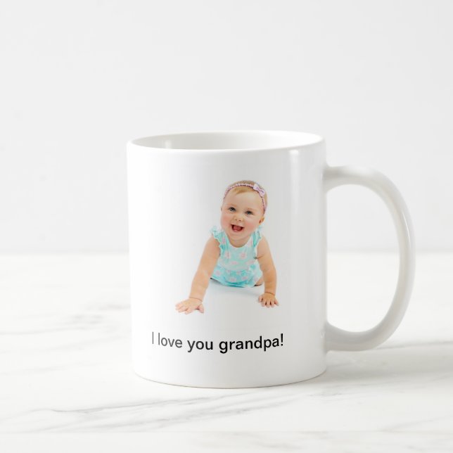 De Café Taza blanca clásica (Derecha)