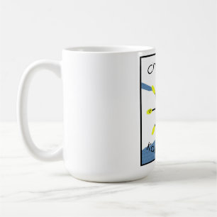 De Café Taza blanca clásica