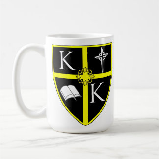 De Café Taza blanca clásica del escudo