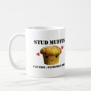 De Café Taza blanca clásica del mollete del perno