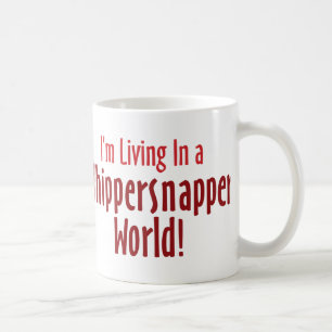 De Café Taza blanca clásica del Whippersnapper