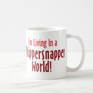De Café Taza blanca clásica del Whippersnapper
