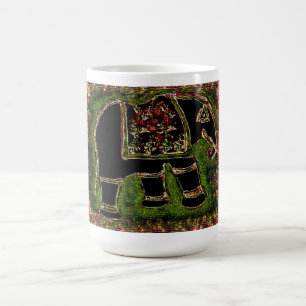 De Café Taza blanca clásica Elephant3