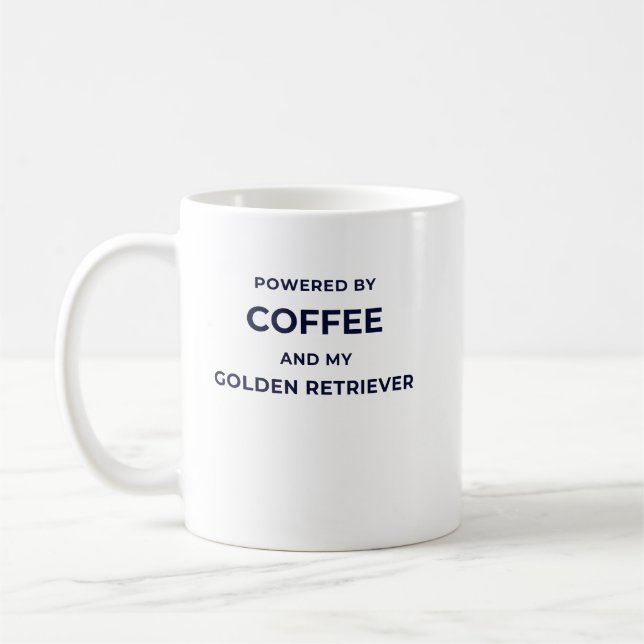 De Café Taza blanca impulsada por café... (Izquierda)