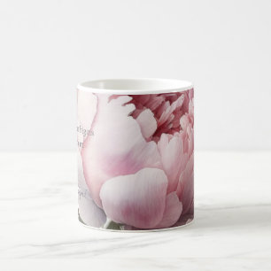 De Café Taza Blush bloom Peonía
