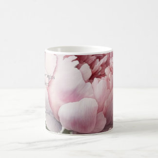 De Café Taza Blush bloom Peonía