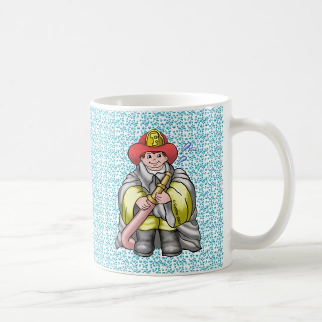 De Café Taza Bombero Igual que Papá (Derecha)