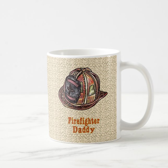 De Café Taza Bombero Papá (Derecha)