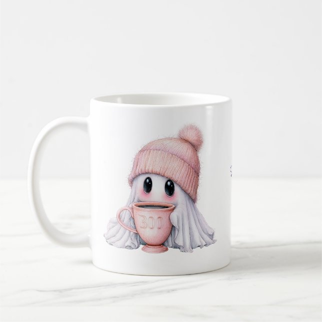 De Café Taza Boo Fantasma Adorable (Izquierda)