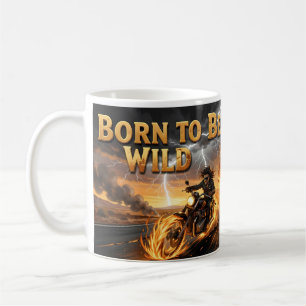 De Café Taza Born To Be Wild Desert Thunder Rider