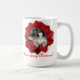 De Café Taza borrosa del navidad